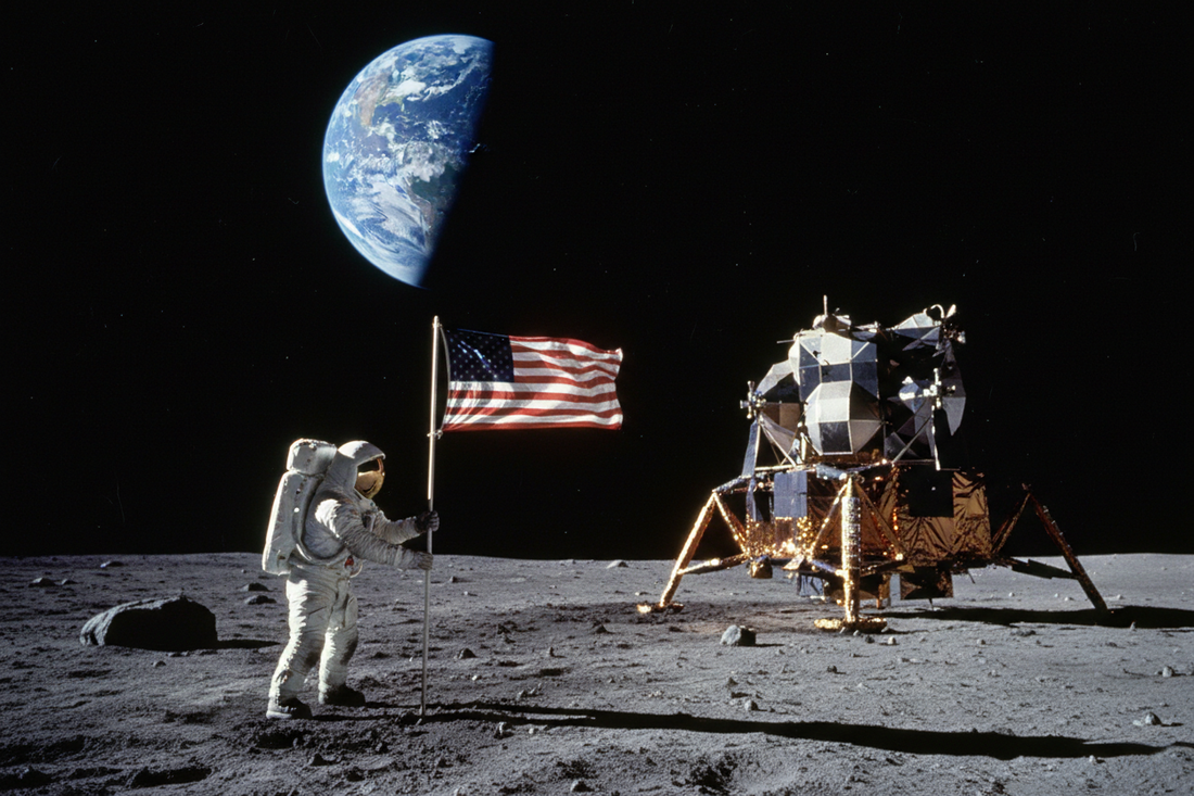 The 1969 Moon Landing: Humanity’s Greatest Journey Beyond Earth