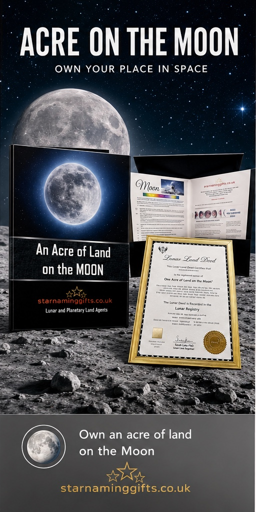 The Ultimate Father’s Day Gift? Own an Acre of Land on the Moon 🌕🚀