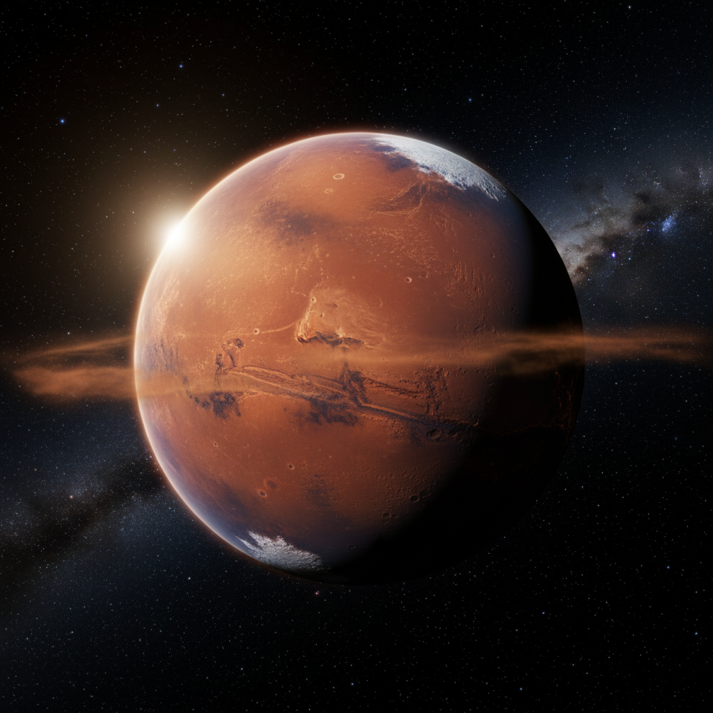 AI Picture of Planet Mars