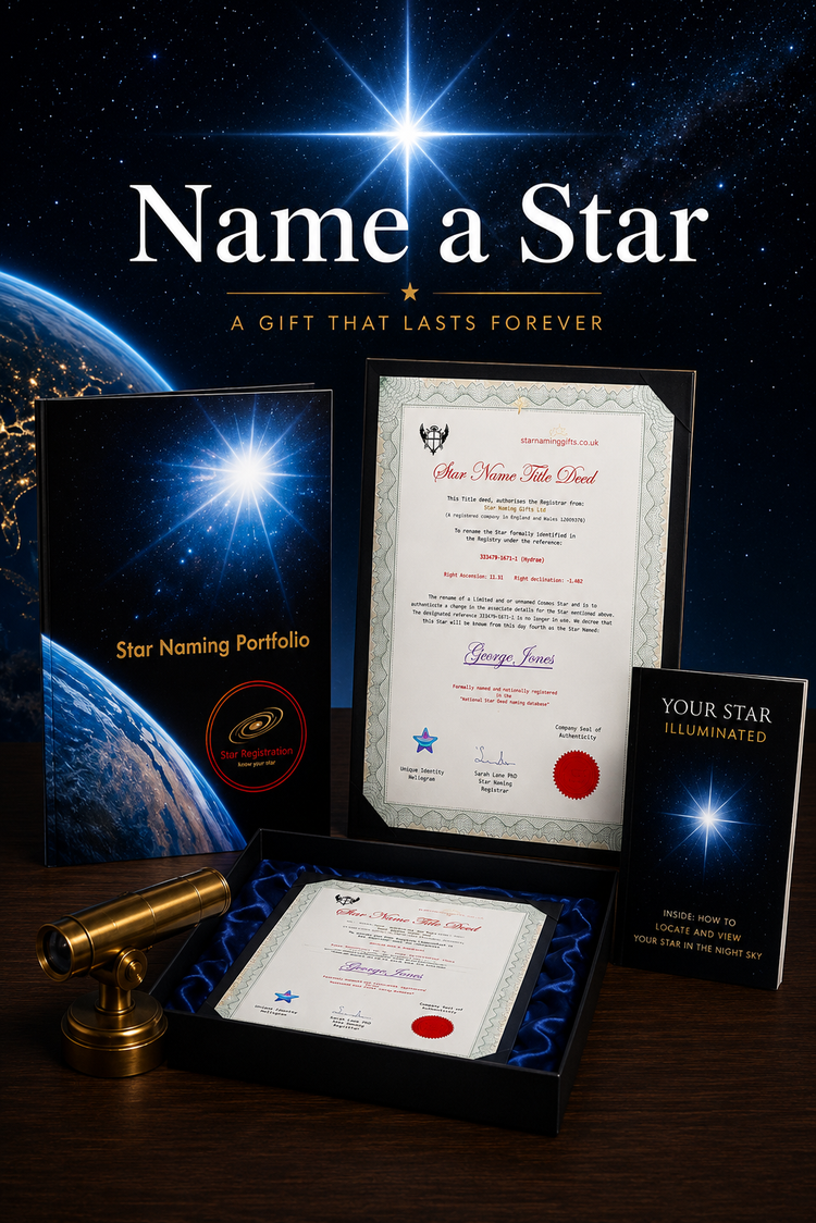Our Star Naming Gift Packages