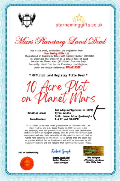 10 Acres on Mars