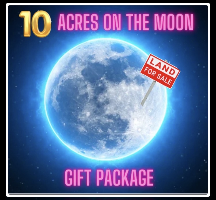 10 ACRES ON THE MOON