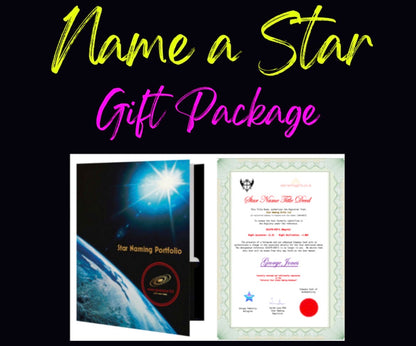 Name a Star - Standard Gift Package